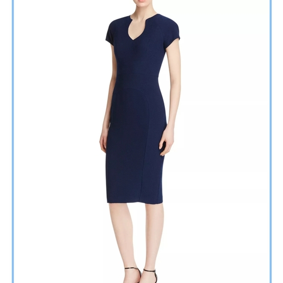 Black Halo Gypsy Rose Sheath Dress.Size 2 - Picture 2 of 6